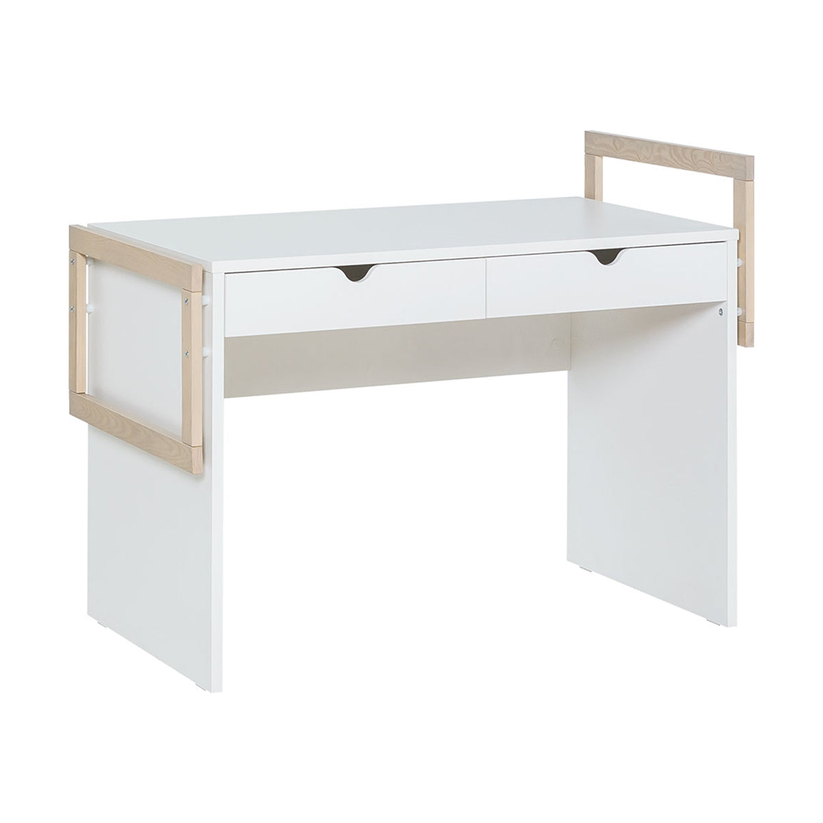 Бюро 120 STIGE - бял/бор I Мебели VOX