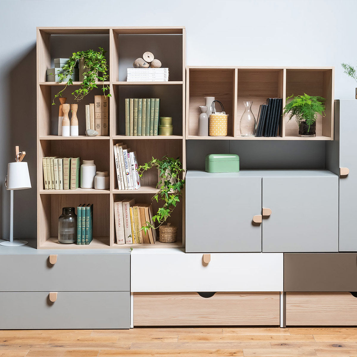 Стенен рафт за библиотека STIGE I Мебели VOX