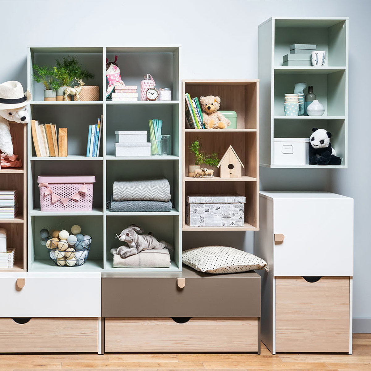 Стенен рафт за библиотека STIGE I Мебели VOX