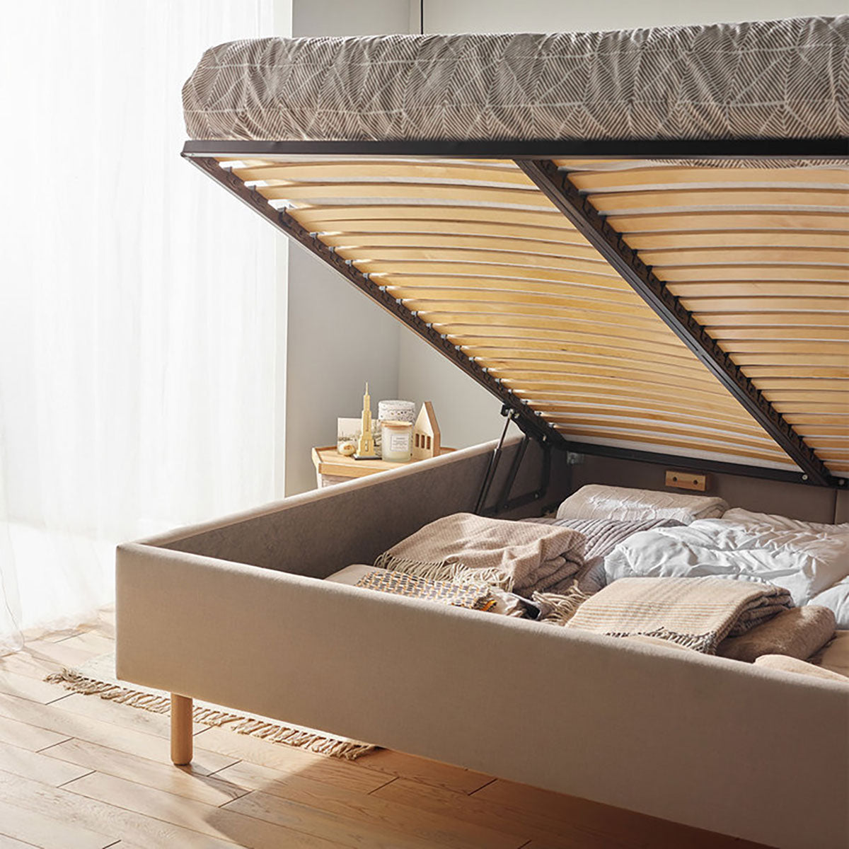 Тапицирано легло Harmonic 180x200 I Мебели VOX