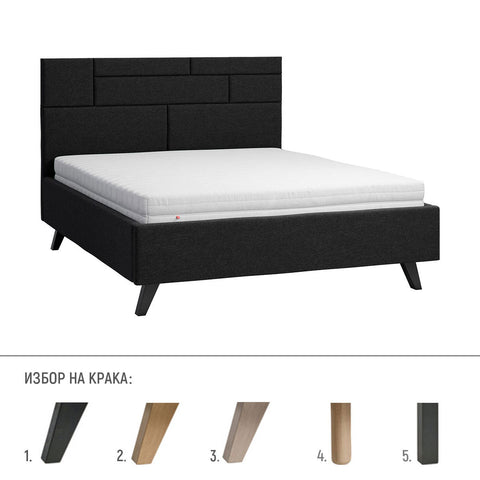 Тапицирано легло Harmonic 160x200 I Мебели VOX