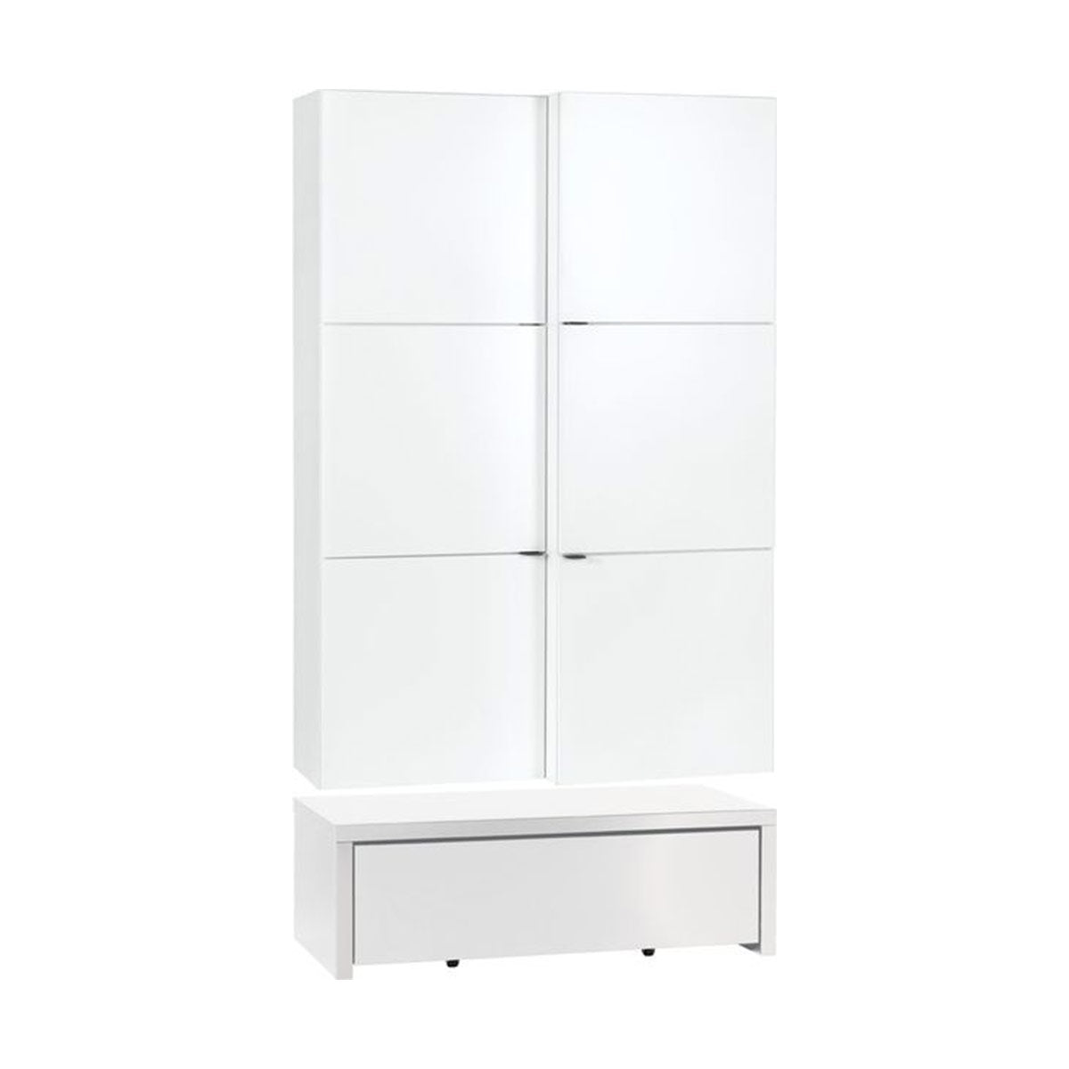 Библиотека 106 x 53-затворена с платформа с чекмедже-YOUNG USERS I Мебели VOX