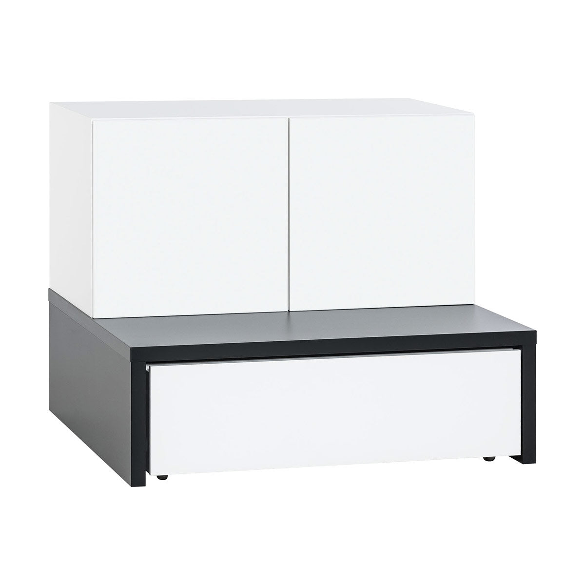 Скрин 106 x 95 с чекмеджета и платформа с чекмедже YOUNG USERS I Мебели VOX