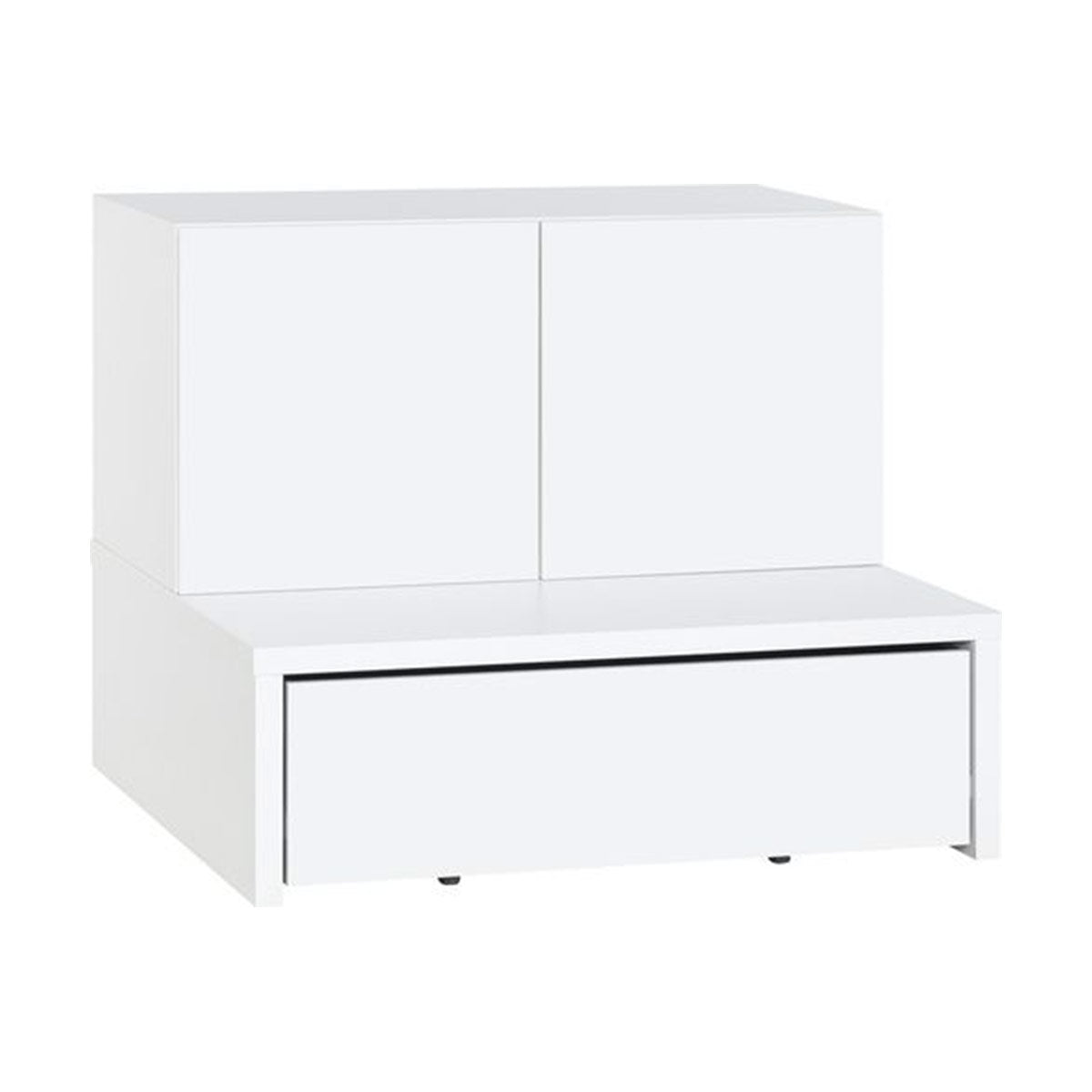 Скрин 106 x 95 с чекмеджета и платформа с чекмедже YOUNG USERS I Мебели VOX