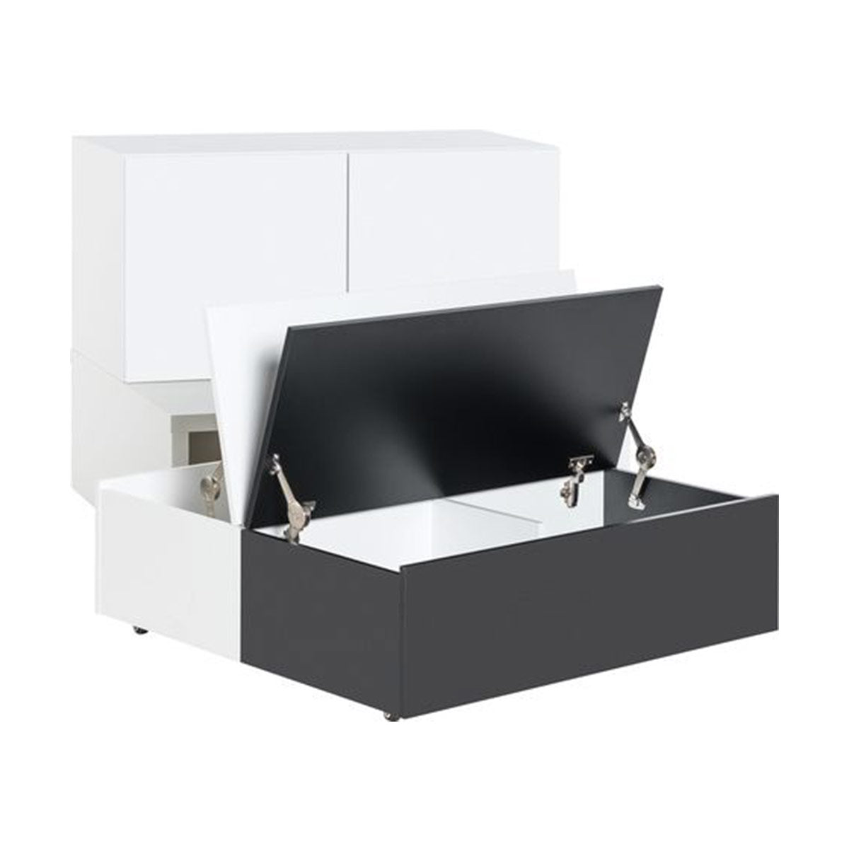 Скрин 106 x 95 с чекмеджета и платформа-YOUNG USERS I Мебели VOX