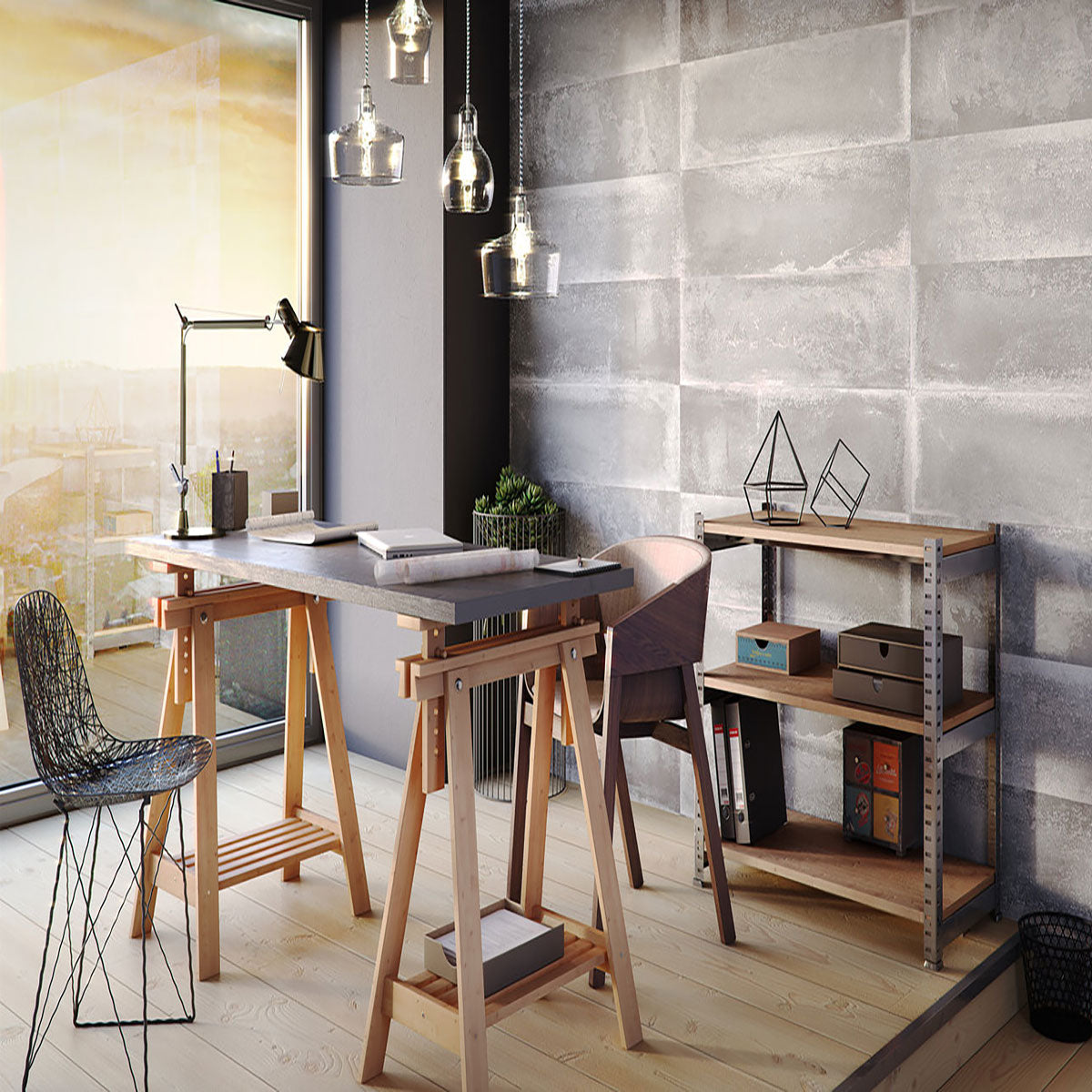 Стенна декорация Kerradeco LOFT CONCRETE 1,35 MAT* на VOX Полша от Мебели VOX