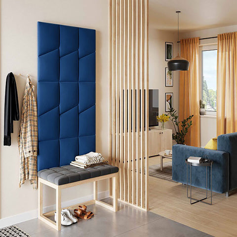 Тапициран панел Vilo GEO 30X35 NAVY BLUE на VOX Полша от Мебели VOX