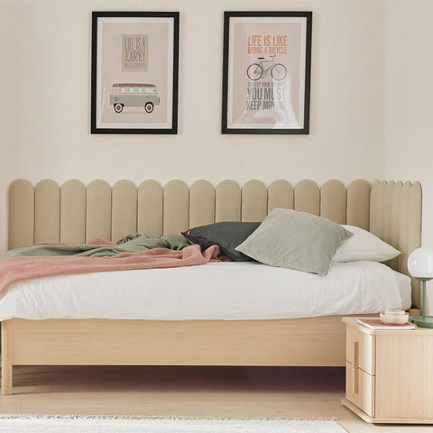 Тапициран панел Vilo OVAL 15X60 BEIGE на VOX Полша от Мебели VOX