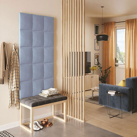 Тапициран панел Vilo REGULAR 3 30X30 SEA BLUE на VOX Полша от Мебели VOX