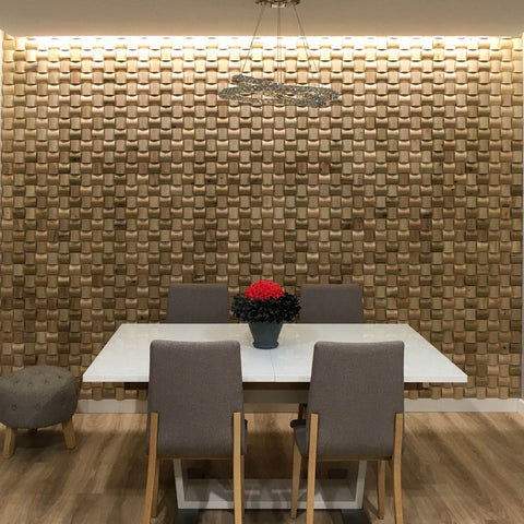 3D Стенен панел RUBATO OAK