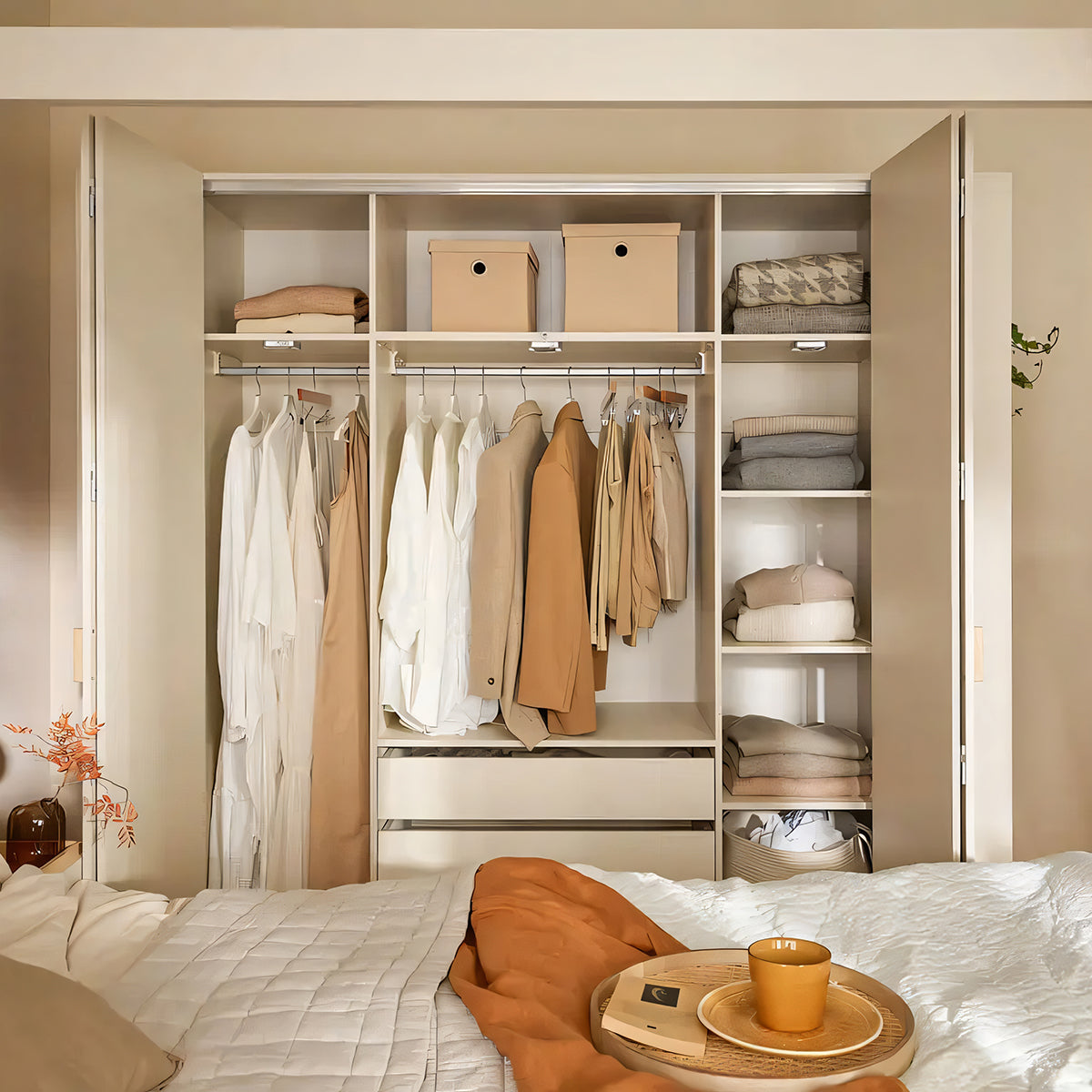 Четирикрилен гардероб 4YOU I Мебели VOX