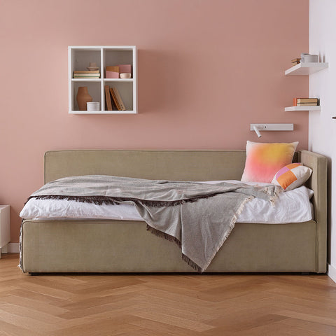 Ъглово тапицирано легло 90x200 NOOK