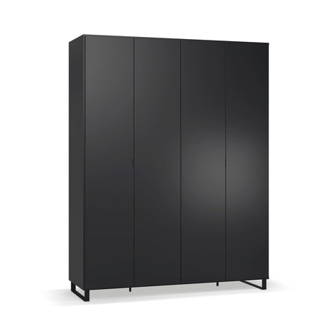 Четирикрилен гардероб Simple
