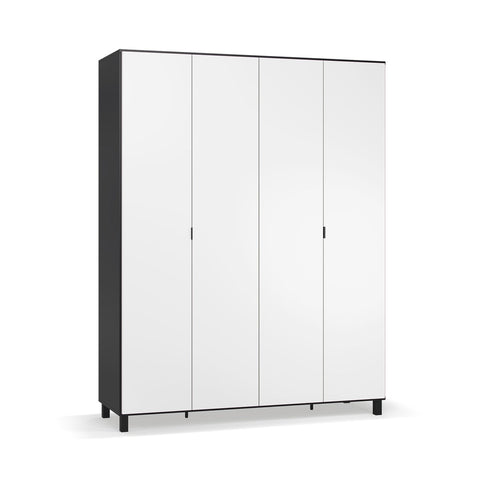 Четирикрилен гардероб Simple