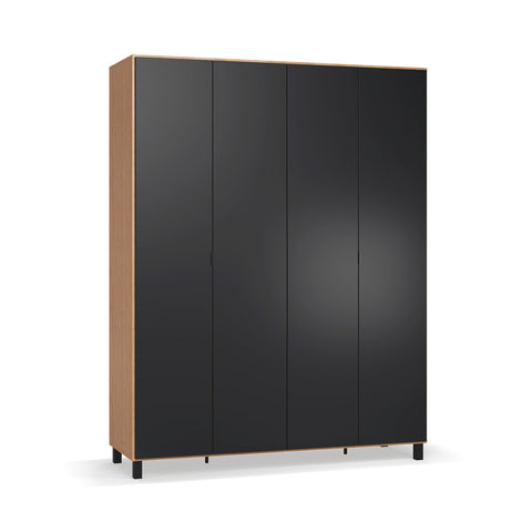 Четирикрилен гардероб Simple