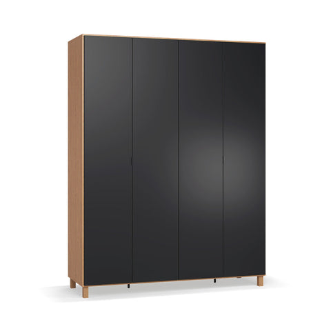 Четирикрилен гардероб Simple