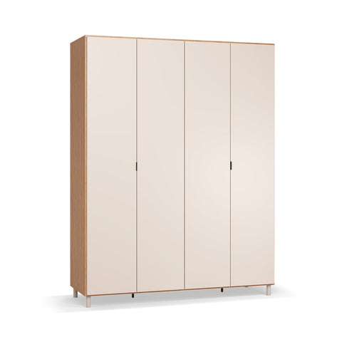 Четирикрилен гардероб Simple