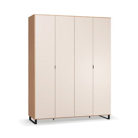 Четирикрилен гардероб Simple