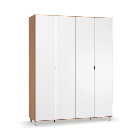 Четирикрилен гардероб Simple