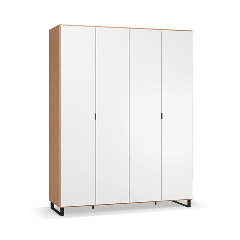 Четирикрилен гардероб Simple