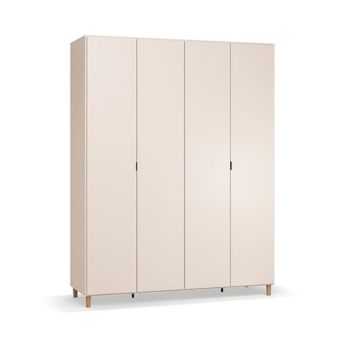 Четирикрилен гардероб Simple