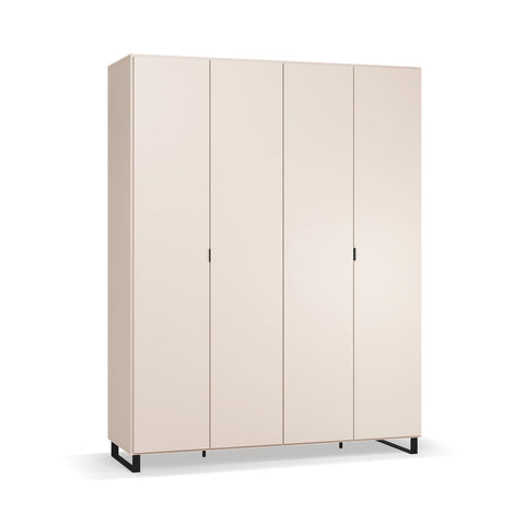 Четирикрилен гардероб Simple