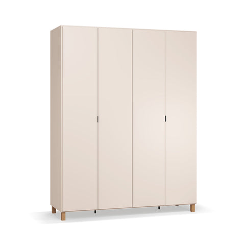 Четирикрилен гардероб Simple