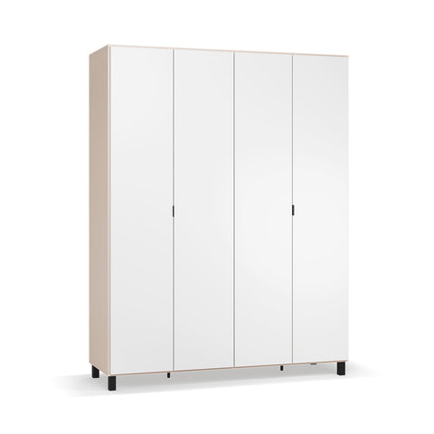Четирикрилен гардероб Simple
