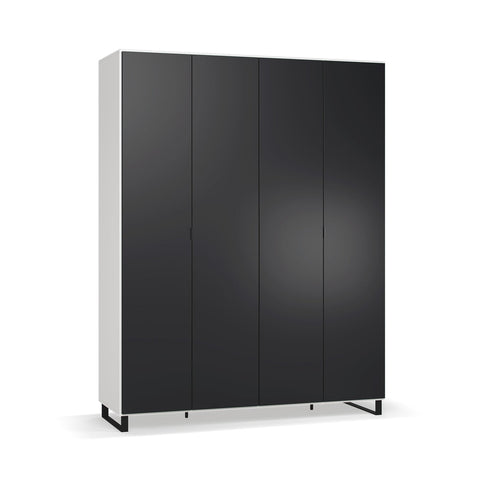Четирикрилен гардероб Simple