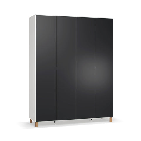 Четирикрилен гардероб Simple