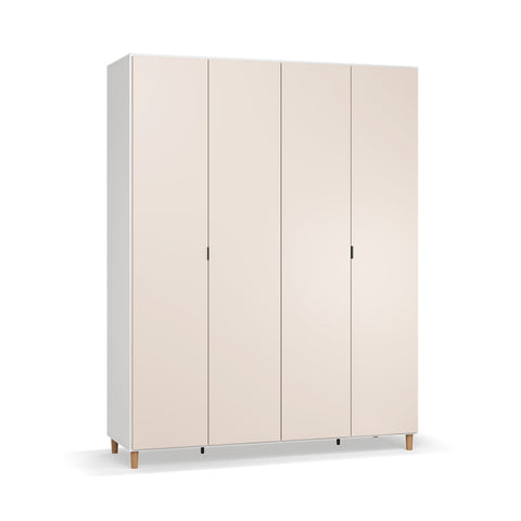 Четирикрилен гардероб Simple
