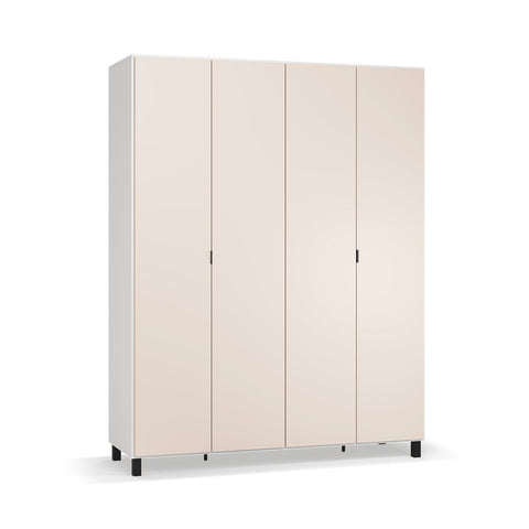Четирикрилен гардероб Simple