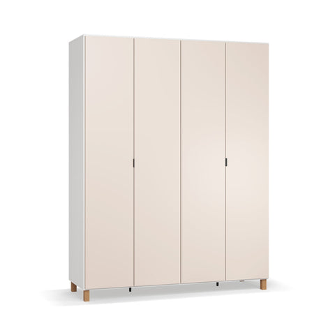 Четирикрилен гардероб Simple