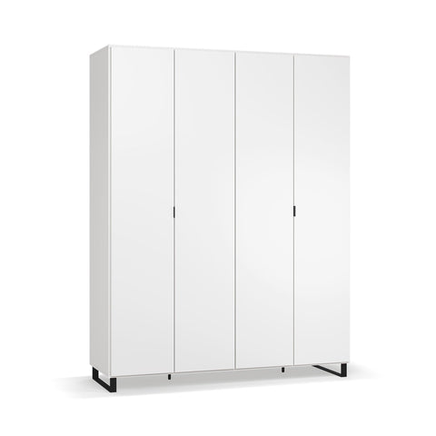 Четирикрилен гардероб Simple