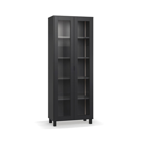 Двукрила стъклена витрина Simple