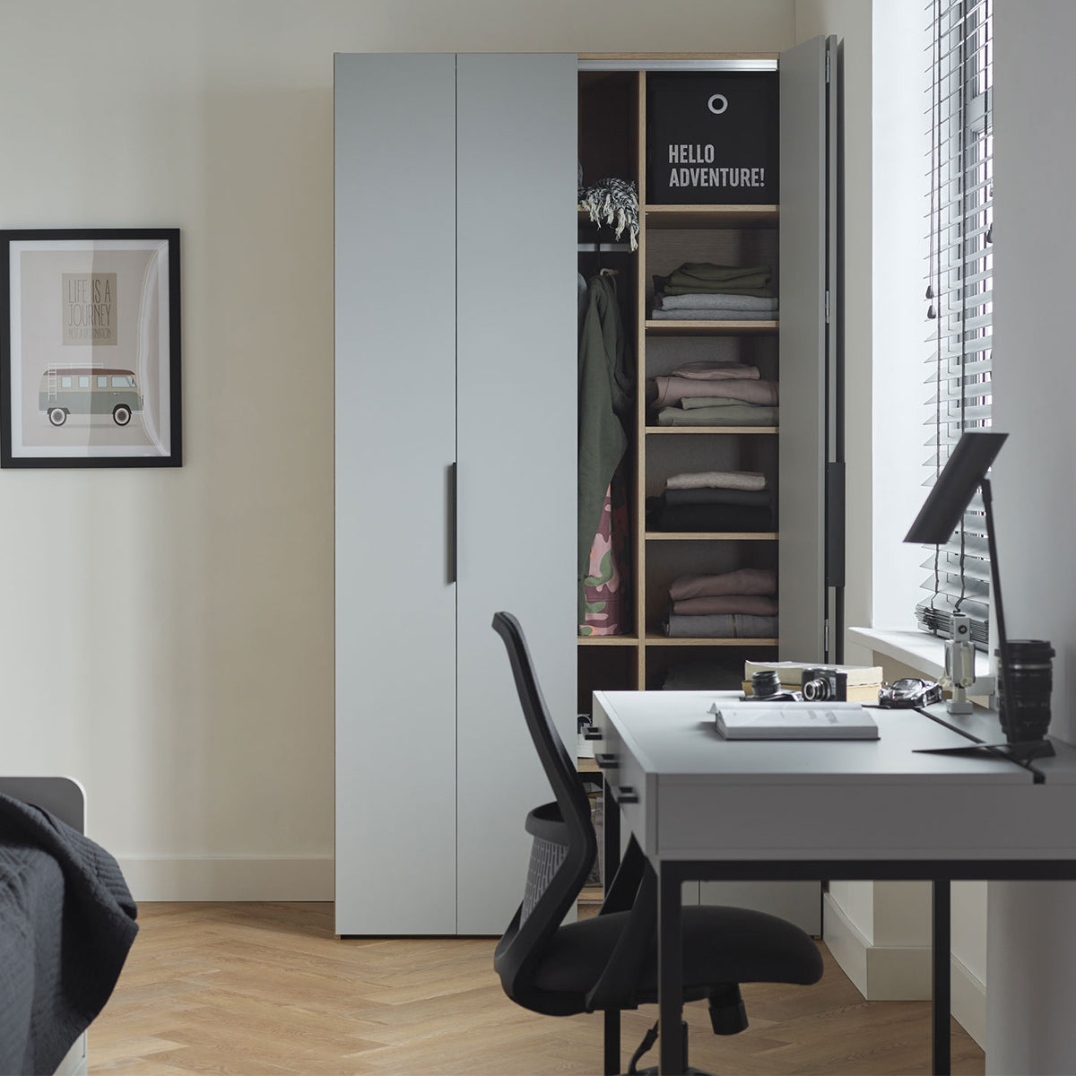 Гардероб 125 COMFORT STOR | Мебели VOX