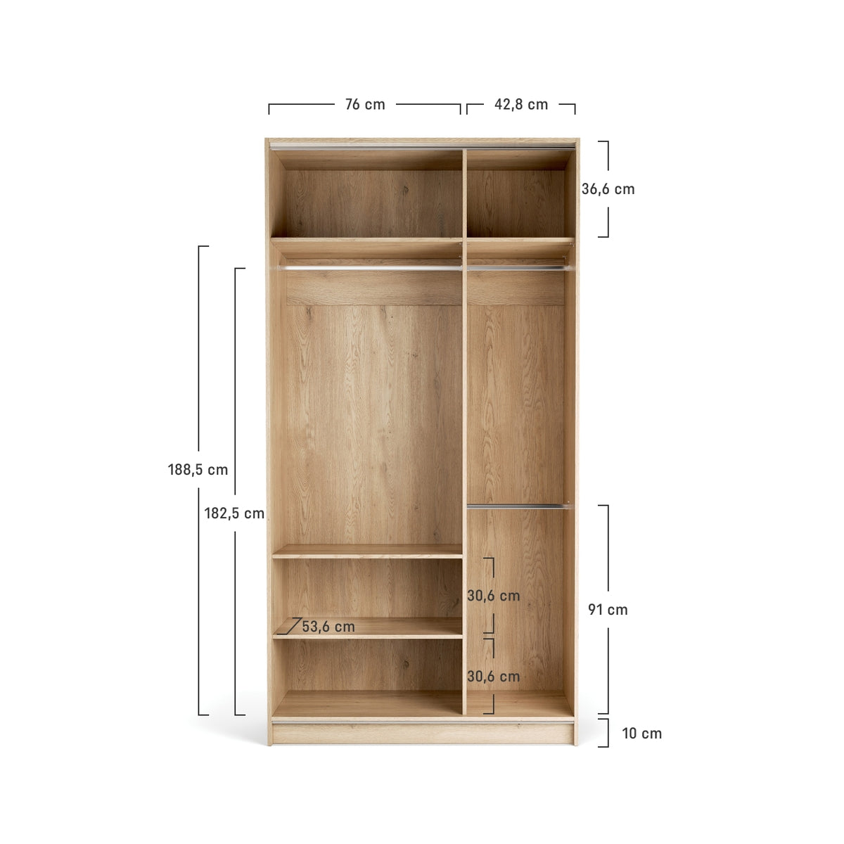 Гардероб 125 EASY STOR | Мебели VOX