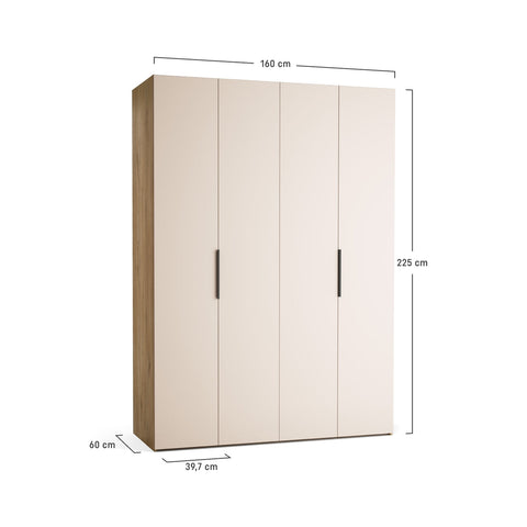 Гардероб 160 COMFORT STOR | Мебели VOX
