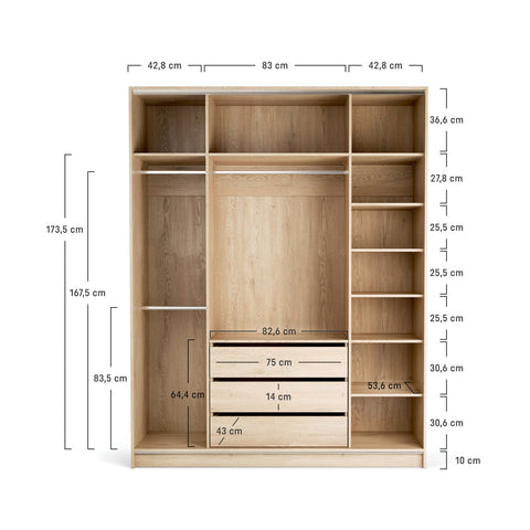 Гардероб 175 COMFORT STOR